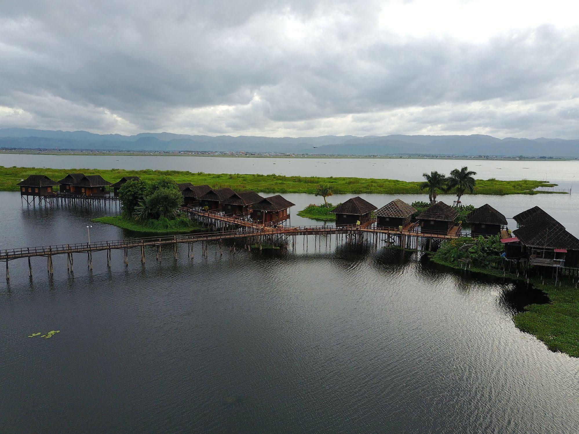 Golden Island Cottages II Inle Lake Exterior foto